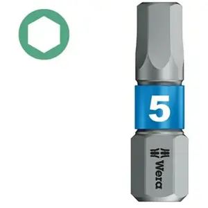 WERA Wera 840/1 Embouts Hex-Plus BTZ, 3,0 x 25 mm - 05056683001 pas cher