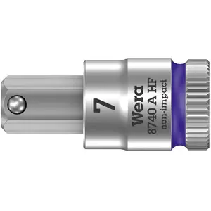 Comparateur de prix : WERA 8740 A 05003341001 6 pans intérieurs Douille-embout 7 mm 1/4 (6.3 mm)