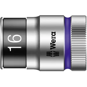 Comparateur de prix : Douille 1/2 pouces HF 16 mm WERA 05003736001 16,0 mm