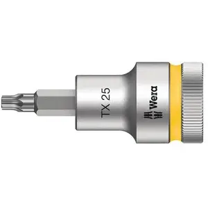 Comparateur de prix : Douille 1/2 pouces Torx 25x60 HF WERA 05003831001 X25