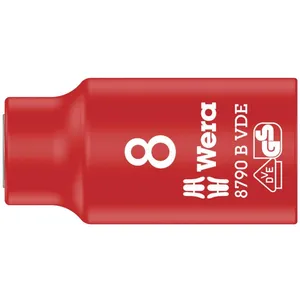 Comparateur de prix : WERA 6 pans extérieurs Douille VDE 8 mm