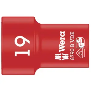 Comparateur de prix : Wera 8790 B VDE 05004963001 6 pans extérieurs Douille 19 mm 3/8 (10 mm)