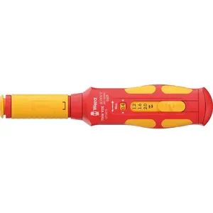 Wera - 7508 vde kraftform safe- torque speed 0,4-2,0 nm 05075870001 pas cher