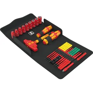 Comparateur de prix : Wera 05006632001 Kraftform Kompakt VDE 24 Allrounder Set 1, 25 pièces