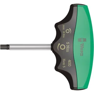 Wera Indicateur de couple 400 Hex, 5 x 60 mm - 05005081001