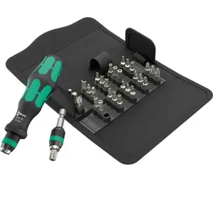 Comparateur de prix : Wera Kraftform Kompakt 71 Security 05057114001 Jeu dembouts 32 pièces Tamper Resistant TORX® Profil, carré intérieur (R
