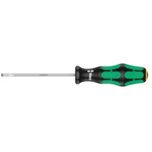 Comparateur de prix : Wera 335 05110004001 Tournevis pour vis à fente avec Lasertip 0,8 x 4,0 x 100 mm