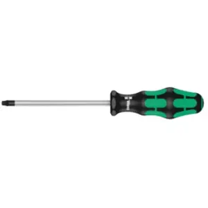 Comparateur de prix : Wera 05028020001 367 Tournevis TORX, TX 40 x 130 mm, Noir/vert