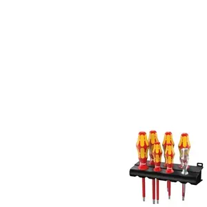 Comparateur de prix : Wera Jeu de tournevis 160 i/7 Rack VDE 7 pièces vis à fente, cruciforme Phillips