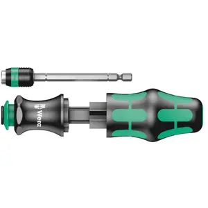 Wera 05051000001 818/4/1, 1/4 pouce x 103 mm, Noir/vertVendu parrakuten