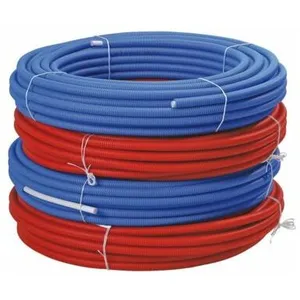 PBTUB Tube Multicouches turatec pré-gainé - Gaine rouge Ø20 ép.2 - Cou... pas cher