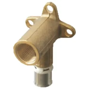 PB TUB Coude long 78mm à sertir à applique pour système multicouches 1/2' - 16 pas cher
