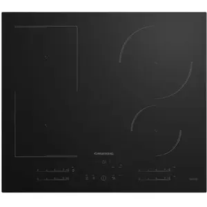 Grundig - Plaque de cuisson induction 4 feux - 60 cm - GIEI627474PN pas cher