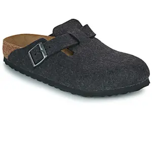 Birkenstock Boston Laine, Sabots Mixte Adulte, Gris Anthracite, 42 EU pas cher