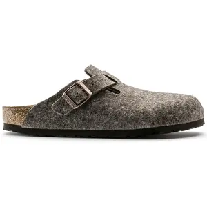 Birkenstock Birkenstock Boston Wool Felt Colour Marron - 38 pas cher