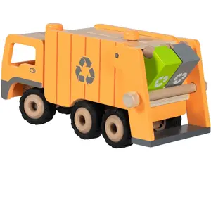 Goki Camion poubelle ECOavec 2 bacs pas cher