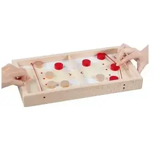 Comparateur de prix : Jeu de société Jeu: SUPER PUCK 40,3x21,5x4,5cm, 9 pièces, 5+  - GOKI Jeu de société  - 8656635 