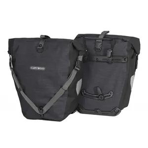Comparateur de prix : Ortlieb Back-Roller Plus - Sacoches vélo Granite / Black 2 x 20 L