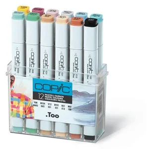 Comparateur de prix : Set 12 marqueurs manga copic marker pastel - copic