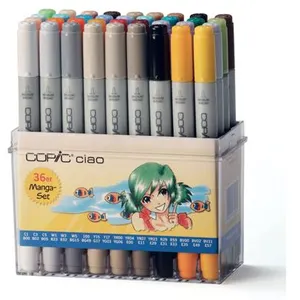 Set 36 marqueurs manga copic ciao manga - copic pas cher