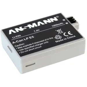 Canon Batterie pour appareil photo A-Can lp E5 7,4V 1000 mAh (1 pce) - Ansmann pas cher