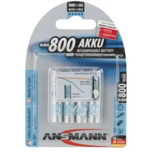 Comparateur de prix : ANSMANN maxE - Batterie 4 x AAA - NiMH - (rechargeables) - 800 mAh