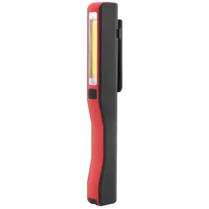 Lampe LED - Ansmann - IL 150B - 3 W - 250 lux - IP54 - Noir/Rouge pas cher