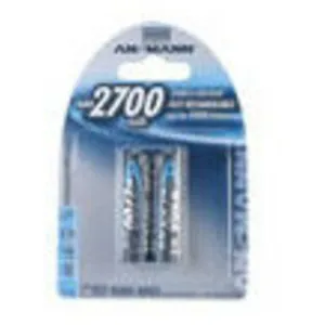 Comparateur de prix : Ansmann Blister 2 X Accu, AA, 2700mAh AA / HR6 Hybrides nickel-métal (...