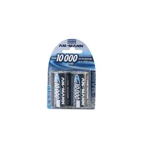 Comparateur de prix : ANSMANN Piles rechargeables Mono D Type 10000 1,2 V NimH (lot de 2)