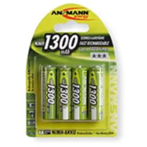 Comparateur de prix : Pile rechargeable LR6 (aa) NiMH Ansmann maxE HR06 1300 mAh 1.2 v 4 pc(s)