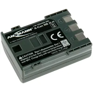 Comparateur de prix : Ansmann Batterie photo numerique type Canon NB2-LH Li-ion 7.4V 650mAh