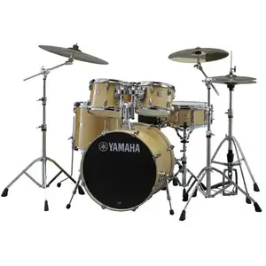 Yamaha Stage Custom Birch Stage 22" 5 Futs Natural Wood + Pack Hw780