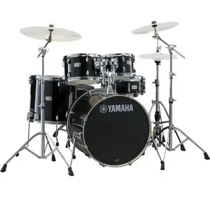 Yamaha Stage Custom Birch Stage 22" 5 Futs Raven Black + Pack Hw780