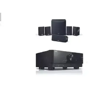 Comparateur de prix : Yamaha Pack Home Cinema Yamaha YHT4960 BL amplificateur + enceintes