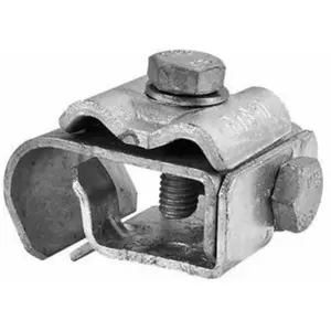 DEHN Borne à gouttières St/tZn 16-22 mm attache double p. cond. rond 8-10mm pas cher