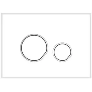 Plaque de commande INEO CEDO 2C blanc