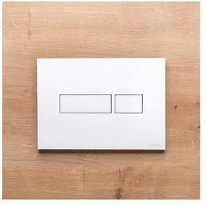 neeos FP10 Plaque de déclenchement pour WC, 16603WH, pas cher