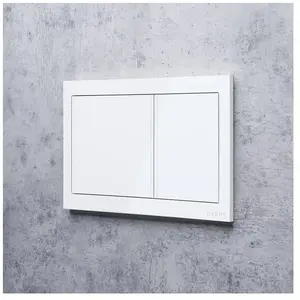 neeos FP55 Plaque de déclenchement pour WC, 16785WH,