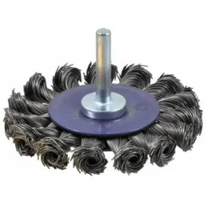 Comparateur de prix : OSBORN - Brosse circulaire, fil acier torsadé , agressive - 611 151-7202