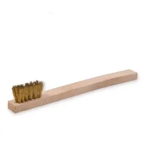 OSBORN - Brosse bougie, fil laiton ondulé avec corps bois - 1330730004 pas cher