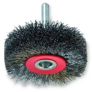Osborn - Brosse à fil circulaire - ø 50 mm - fil acier - ø du fil 0.3 mm pas cher
