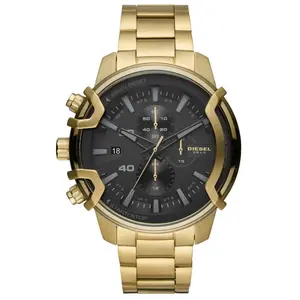 Comparateur de prix : Montre Homme Diesel Griffed DZ4522 - Bracelet Acier Doré 