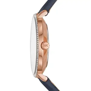 Montre en Cuir Bleu pas cher