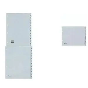 Comparateur de prix : Kensington Hetzel intercalaires alphab?tiques en plastique, a4, pp,gris 25650481