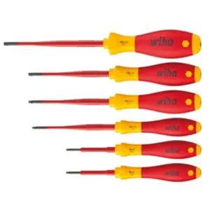 Comparateur de prix : Perel Wiha - Jeu De Tournevis Softfinish® Electric Slimfix Torx® Tam...