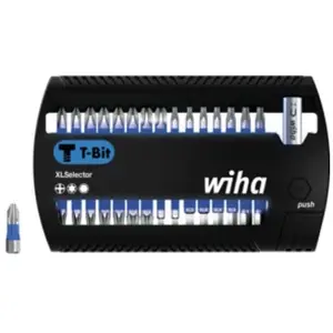 Wiha Coffret de 30 embouts T et porte-embout XL selector WIHA