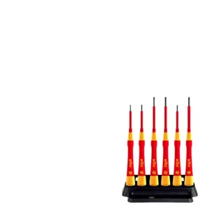 Wiha Jeu de 6 tournevis empreinte Fente et Phillips - PicoFinish WIHA
