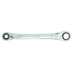Comparateur de prix : Clé à cliquet à anneau double 4en1 réversible 10 mm x 17 mm (45421) - Wiha