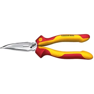 Comparateur de prix : Wiha Wiha Pince demi-ronde Professional electric avec coupe-fils (Z 05...