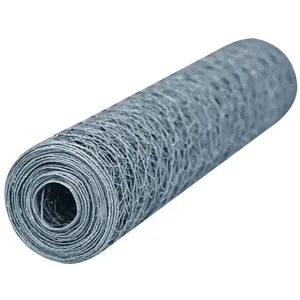 Comparateur de prix : Windhager - Grillage galvanisé 0,50 x 2,5m carré 12,7mm